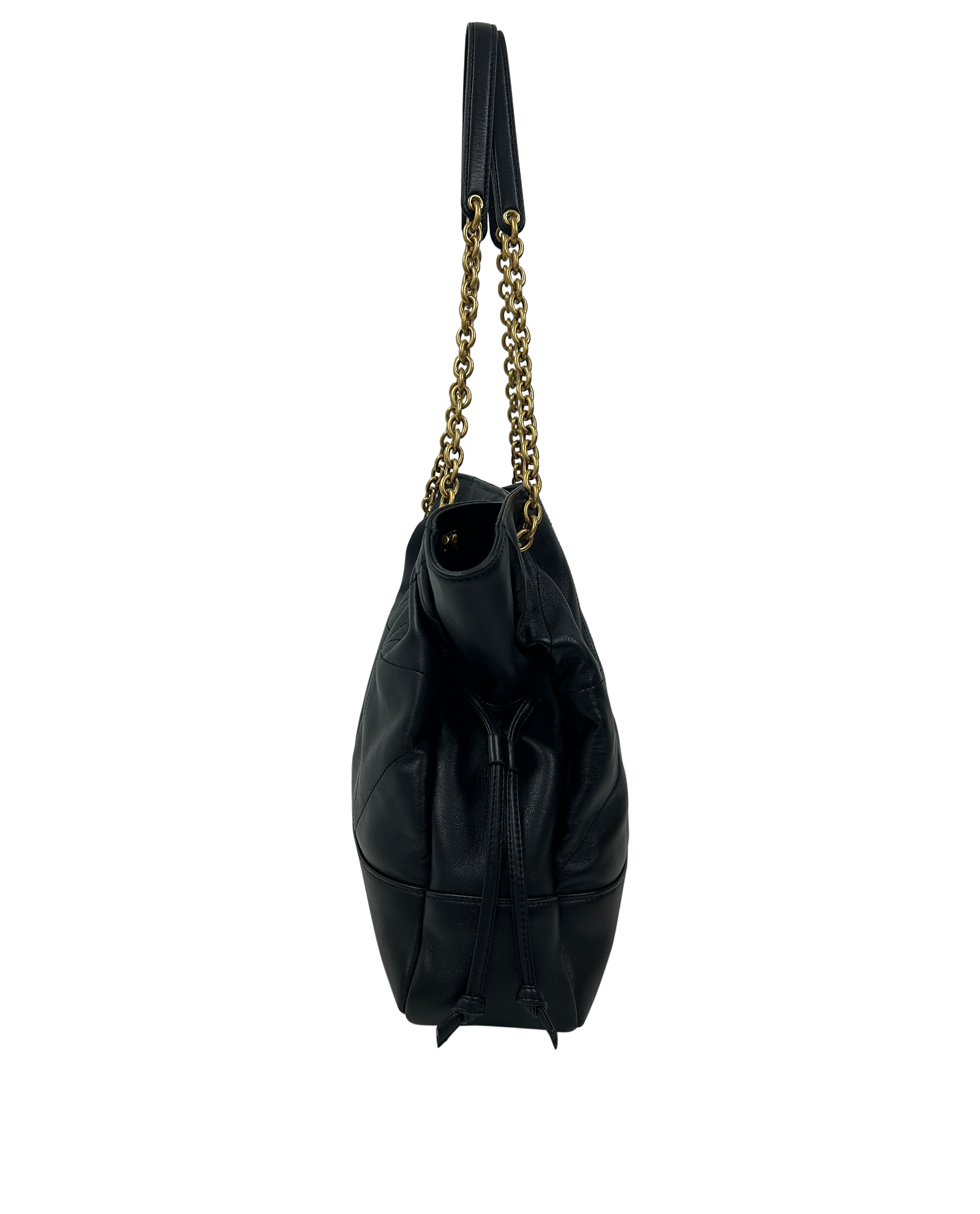 Pequeño Jamie, 1.900&euro;, Bolso, Negro, Animal - Piel, Vista lateral